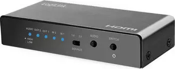 LogiLink HD0039 2x2-Port HDMI-Switch