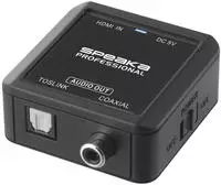 SpeaKa Professional Audio Konverter [HDMI - Koaxial, Toslink]