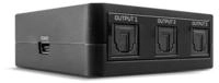 LINDY 70480, LINDY 70480 3 Port Toslink-Splitter Schwarz