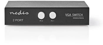 Nedis VGA-Schalter, 2-Port, 500 MHz (CSWI5902BK)
