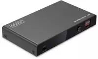 Digitus 1+2 Port HDMI-Splitter Metallgeh&auml;use, LED-Anzeige, mit Status-LEDs,