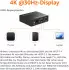 AmazonBasics HDMI Audio-Extractor 4K@30Hz, RCA/SPDIF, schwarz (CEHFAE0101)