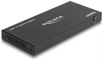 DeLock HDMI-Splitter 1x4-Port, 4K/60Hz mit Scaler (18652)