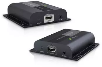Techly HDMI-Extender HDbitT mit IR über Cat.6-Kabel bis 120m (360899)