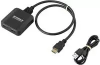 Speaka Professional Sp-hdmis-300 2 Port Hdmi-splitter Ultra Hd-f&auml;hig 7680 X...