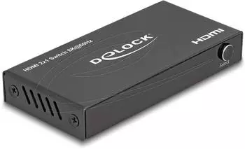 DeLock HDMI-Switch 2x1-Port, 8K/60Hz (18607)
