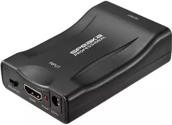 SpeaKa Professional AV-Konverter HDMI zu SCART 1920x1080 (SP-9430148)