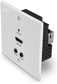 Lindy HDBaseT Wandplatten-Extender 4K60Hz 70m (38348)