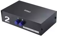 SpeaKa Professional SP-11175216 2 Port Composite-Switch mit Audio-Ports