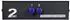 SpeaKa Professional SP-11175216 2-Port Composite-Switch mit Audio-Ports (SP-11175216)