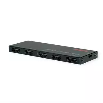 Roline HDMI Video-Splitter Ultra Slim, 4-Port, 3840x2160@60Hz (14.01.3557)