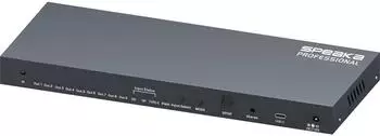 SpeaKa Professional SP-WC-200 HDMI-Matrix-Splitter mit Fernbedienung, Full HD 1920x1080 (SP-13745128)