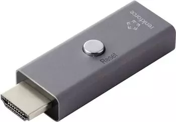 Renkforce RF-6903182 HDMI EDID Emulator 8K UHD, aluminium-grau (RF-6903182)