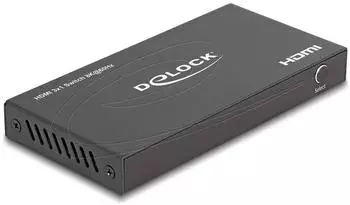 DeLock HDMI-Switch 3x1-Port, 8K/60Hz, LED-Anzeige (18603)