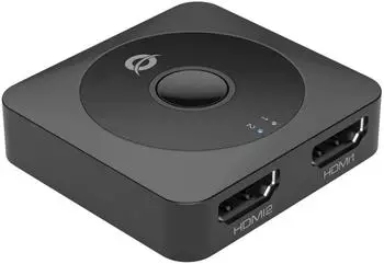 Conceptronic SELENE01B Bidirektionaler HDMI 2.0 Umschalter 2-Port 4K60Hz (SELENE01B)