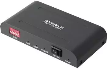 SpeaKa Professional SP-HSAE-100 HDMI-Splitter 2-Port, USB-C&reg;-Eingang, 7680x4320 Pixel (SP-14570404)