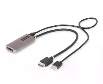 StarTech HDMI 2.1 auf DisplayPort Adapterkabel, aktiv, 8K 60Hz, 30cm (148B-HDMI-DP-8K)