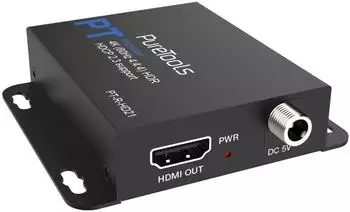 PureLink Aktiver HDMI-Signalverst&auml;rker 18Gbit/s mit Jitter Cleaner (PT-R-HD21)