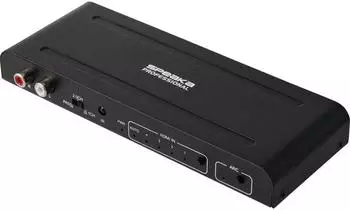 SpeaKa Professional SP-HSU-300 4-Port HDMI-Switch ARC, 3840x2160p (SP-14521632)