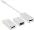 InLine USB Display Konverter Set 6-in-1, 4K/60Hz, silber (64109S)