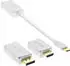 InLine USB Display Konverter Set 6-in-1, 4K/60Hz, silber (64109S)