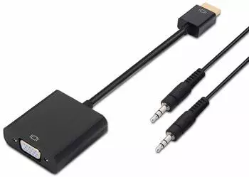 Aisens A122-0126 HDMI-zu-SVGA-Adapter mit Audio Stecker/Buchse (A122-0126)