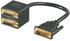 Mcab 7002017 DVI-I Splitter Kabel 1:2
