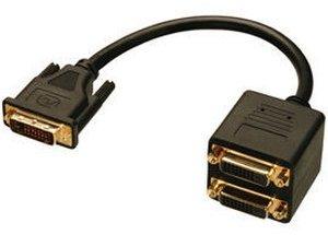 Lindy 41215 DVI-D Splitter Kabel (0,2m)