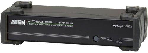 Aten VS172 DVI Dual Link A/V-Splitter 1:2