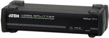 Aten VS174 DVI Dual Link AV Splitter 1:4