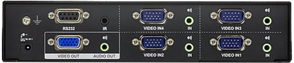 Aten VS0401 VGA Switch 4:1 mit Audio