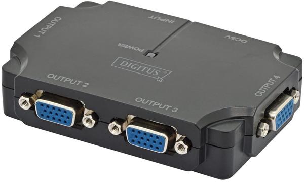 Digitus DS-42120-1 VGA Splitter 1:4 350MHz