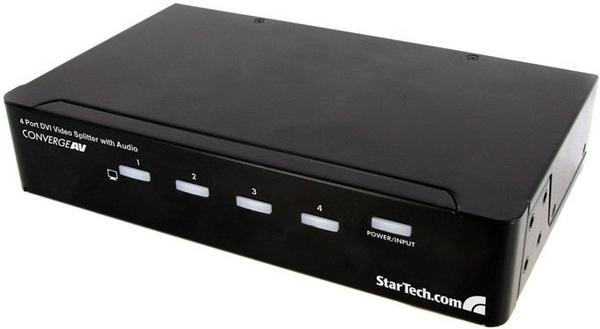 StarTech ST124DVIA DVI Splitter 1:4 + Audio