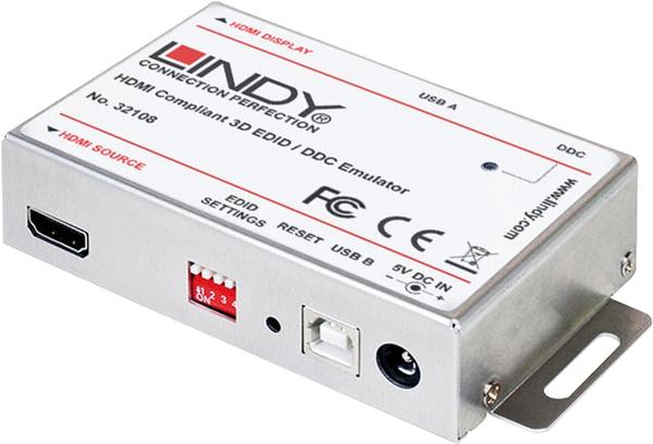 Lindy 32108 EDID/DDC Emulator für HDMI Anschlüsse