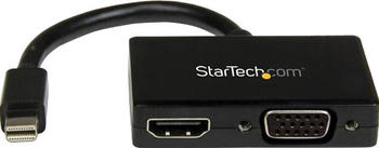 StarTech Mini DisplayPort auf HDMI / VGA Adapter - schwarz (MDP2HDVGAW)