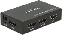 Hdmi-switch - Delock - Uhd Switch 3x1 - 4k - Fernbedienung - Metallgeh&auml;use