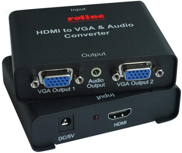Roline HDMI zu VGA Video-Splitter (14.01.3526)