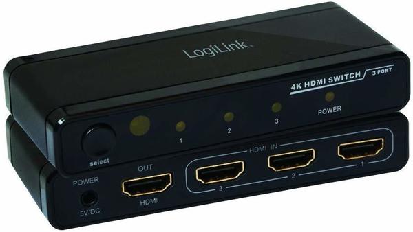 LogiLink 4K HDMI Switch HD0012