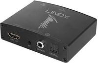 Lindy 38167, Lindy HDMI 4K Audio Extractor with bypass - HDMI-Audiosignal-Extractor