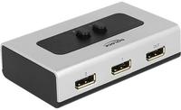 Delock - Video/Audio-Schalter - 2 x DisplayPort