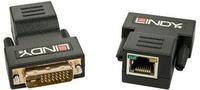 LINDY DVI Cat.5/6 Extender 50m/70m DVI-D Extender &uuml;ber Netzwerkkabel RJ45 70m