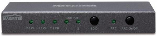Marmitek Audio Extraktor HDMI zu HDMI, Toslink, Stereo Cinch (8334)