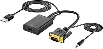Speaka Professional AV Adapter (VGA, Klinke - HDMI) (SP-VK/HD)