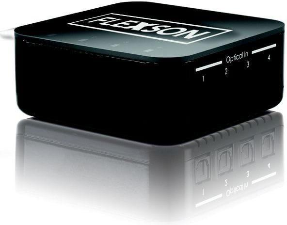 Flexson 4 Port Toslink Audio Switch (FLX4OS1021)