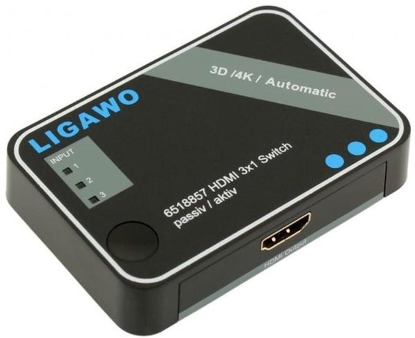 Ligawo 3 Port HDMI Switch (6518857)