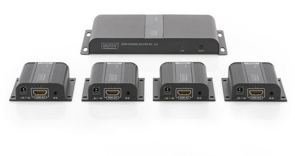 Digitus Professional HDMI Extender Splitter Set, 1x4 (DS-55303)
