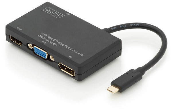 Digitus USB Type-C 4in1 Multiport Video Konverter (DA-70848)