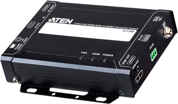 Aten 2-Port 4K HDMI/VGA to HDMI Converter Switch