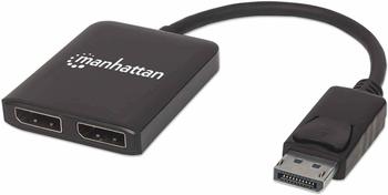 Manhattan DisplayPort auf 2-Port DisplayPort MST-Hub (207768)
