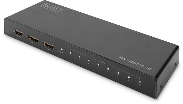 Digitus HDMI Splitter, 1x8, 4K / 60 Hz mit Downscaler (DS-45326)